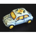 Fiat 500 in ceramica artistica