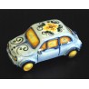 Fiat 500 in ceramica artistica